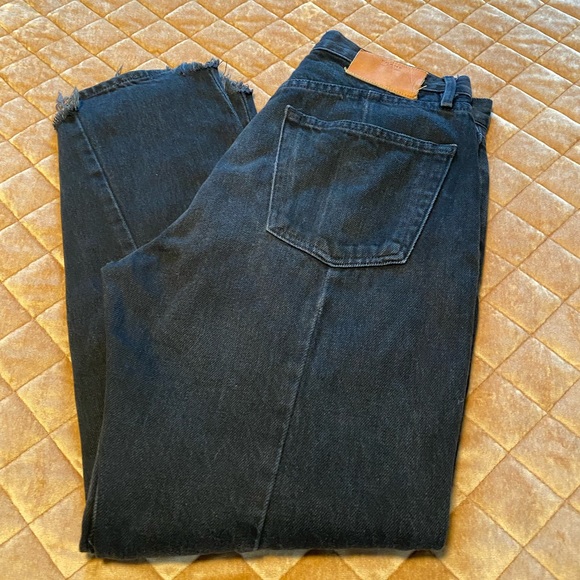 FRAME Nouveau Le Mix dstressed denim/Noir - Picture 2 of 14